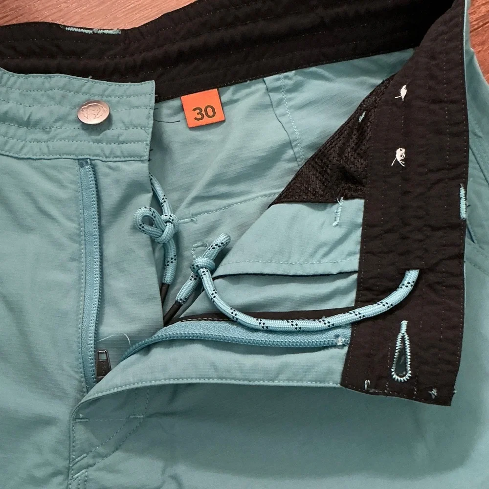 Howler Brothers Turquoise Hybrid Shorts - Picture 3 of 6